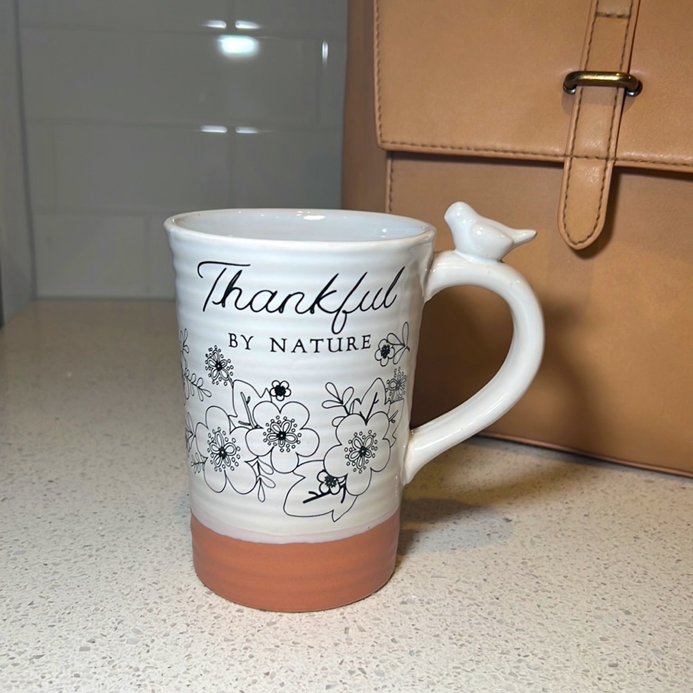 “Thankful by Nature” Mug with Sweet Notes☕️
